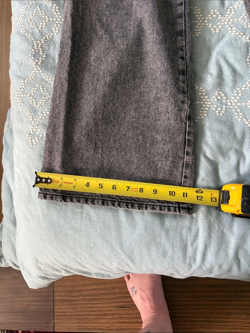 Zara high waisted wide leg jeans - Picture 4 of 9